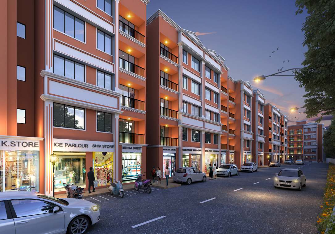 In-complex Shopping Street